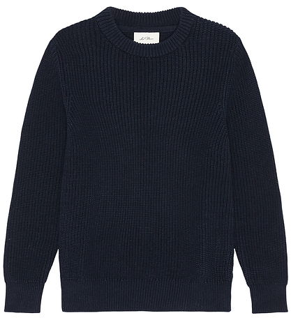 Les Deux Bluse - Strik - Dark Navy