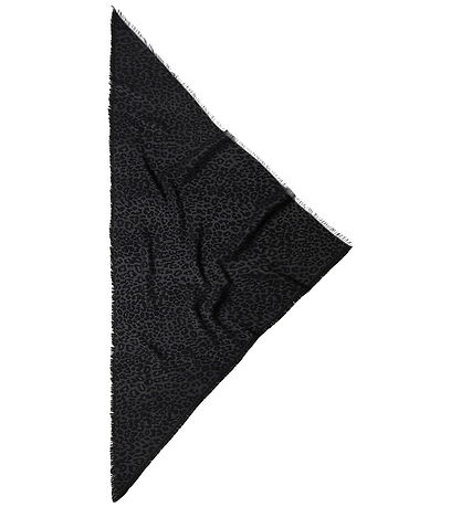 Lala Berlin Tørklæde - 148x60 - Leo Jacquard Grey Black