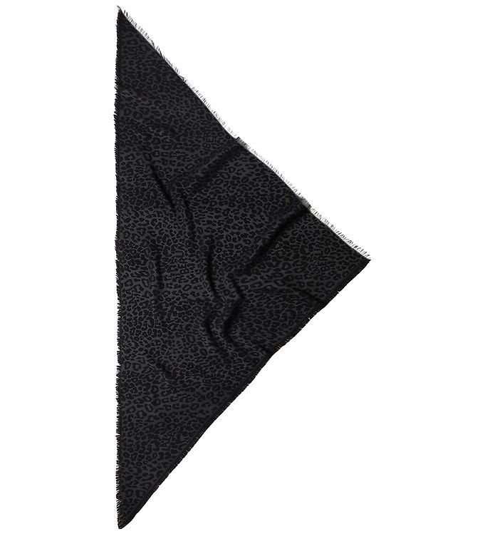 Lala Berlin Tørklæde - 148x60 - Leo Jacquard Grey Black