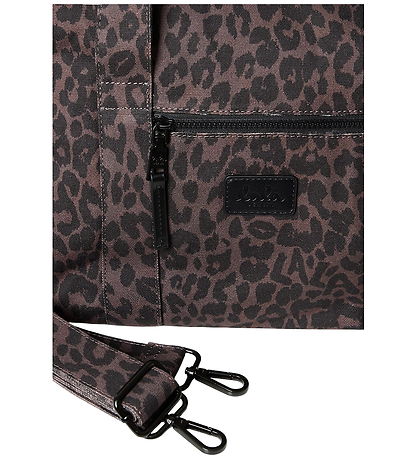 Lala Berlin Taske - Big Bag Muriel - Chocolate Brown Leo