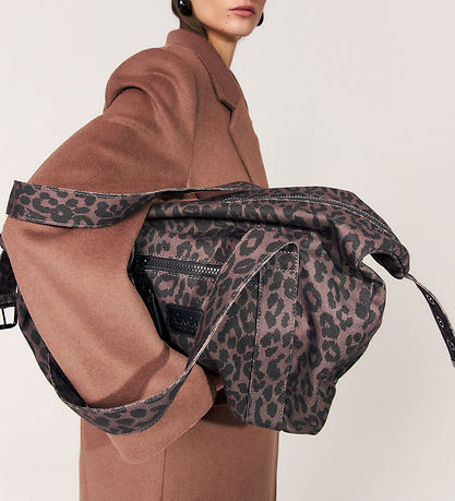 Lala Berlin Taske - Big Bag Muriel - Chocolate Brown Leo