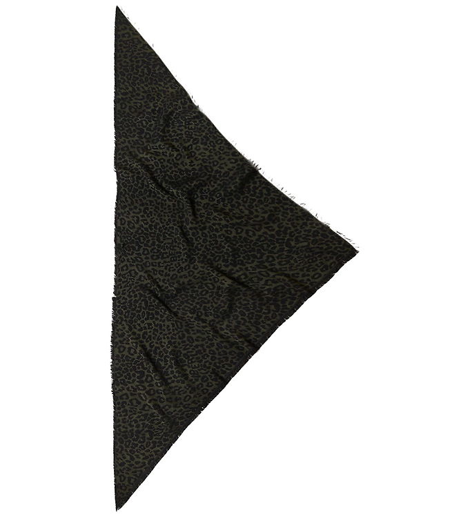 Lala Berlin Tørklæde - 248x60 - Leo Jacquard Moss Black