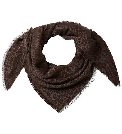 Lala Berlin Tørklæde - 248x60 - Leo Jacquard Taupe Brown