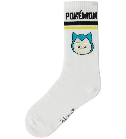 Name It Strømper - 3-pak - Pokemon - NkmJefford - Bright White/3