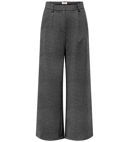 Kids Only Bukser - Wide - Noss - KogHattie-Zal - Dark Grey Melan