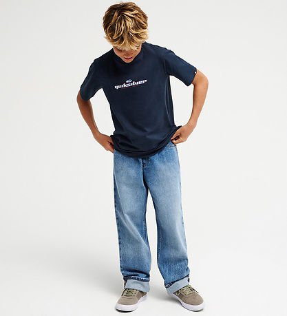 Quiksilver T-shirt - Slacker - Dark Navy