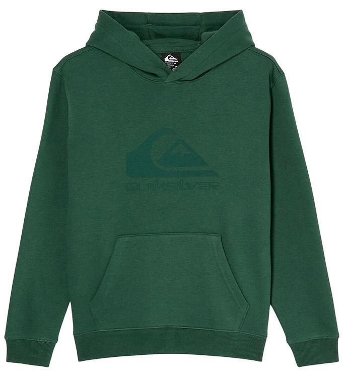 Quiksilver Hoodie - Jämförelse Logo - Forest