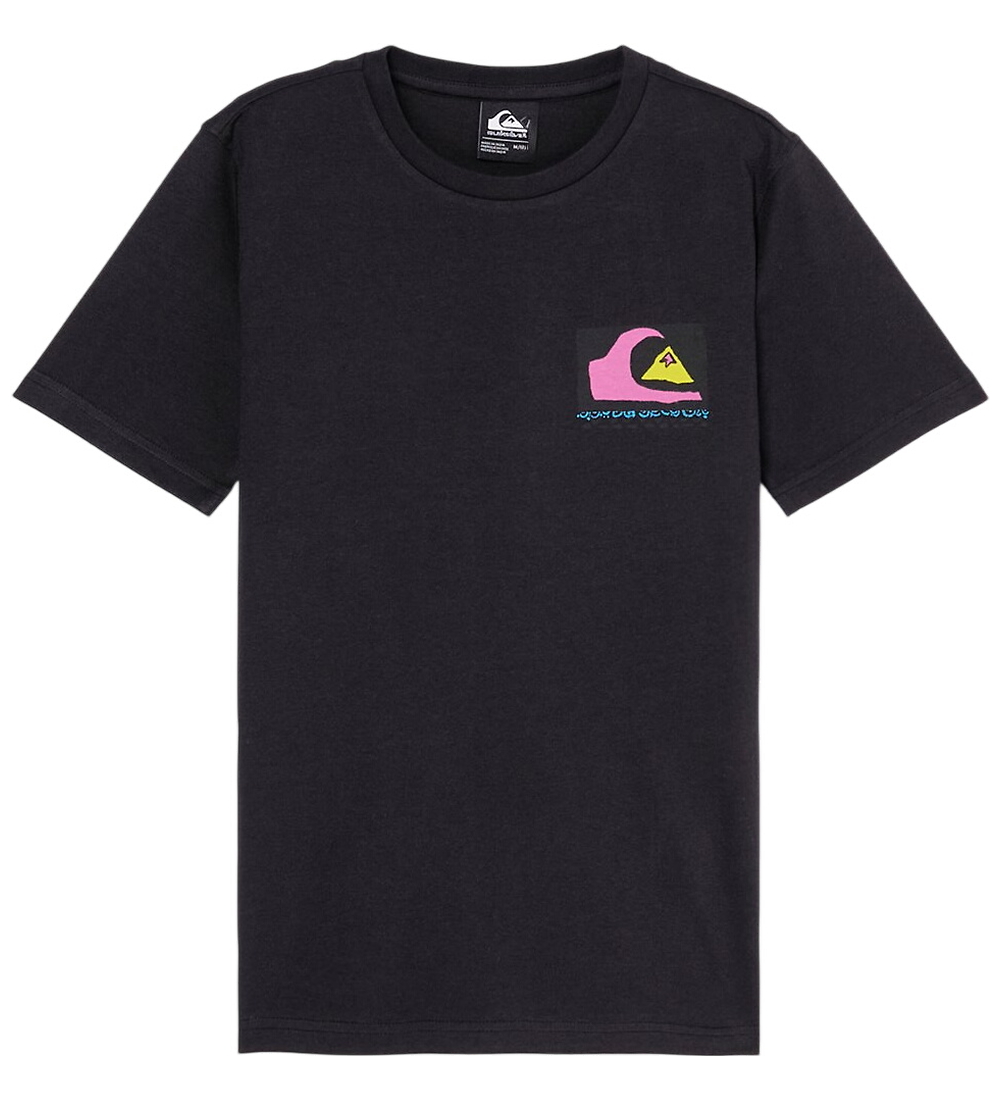 Quiksilver T-Shirt - Kingpin - Schwarz m. Print - Quiksilver - 14 Jahre (164) - T-Shirts