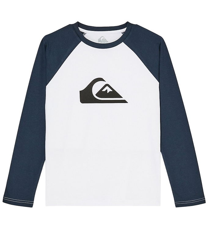 Quiksilver Tröja - Elbilskompensation - Raglan - Dark Marinblå