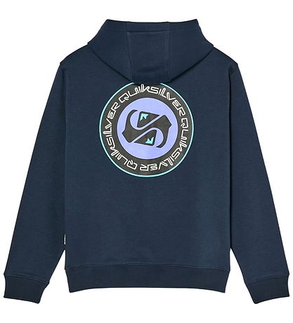 Quiksilver Hættetrøje - Graphic - Dark Navy