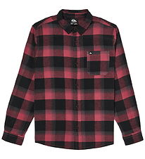 Quiksilver Shirt - Motherfly - Oxblood Red