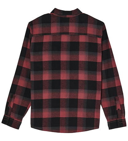 Quiksilver Skjorte - Motherfly - Oxblood Red