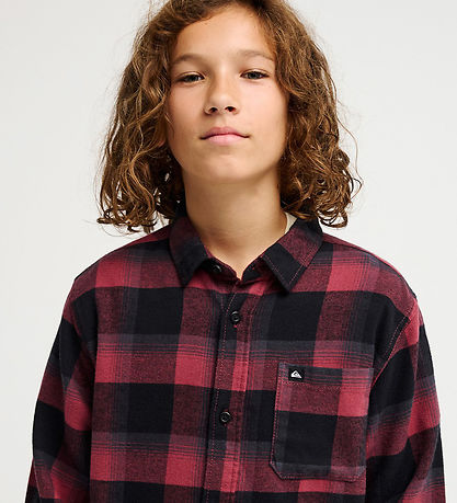 Quiksilver Skjorte - Motherfly - Oxblood Red