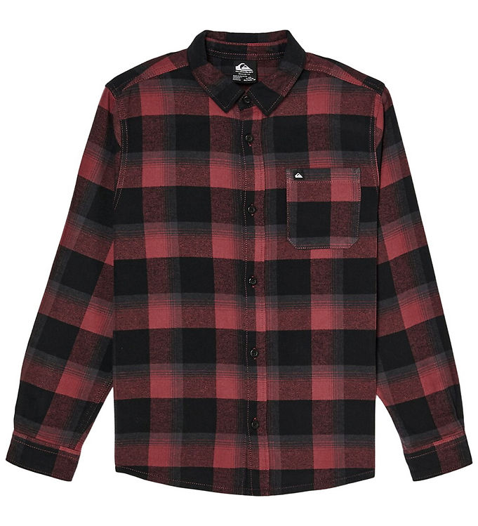 Quiksilver Skjorta - Flugmoder - Oxblodsröd