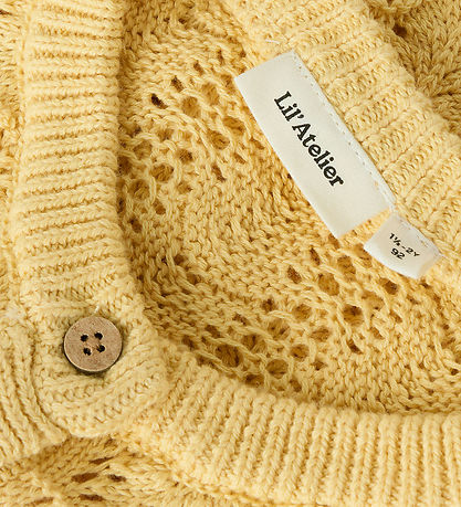 Lil Atelier Cardigan - Strik - NmfFea - Sahara Sun