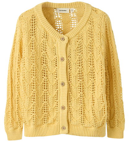 Lil Atelier Cardigan - Strik - NmfFea - Sahara Sun