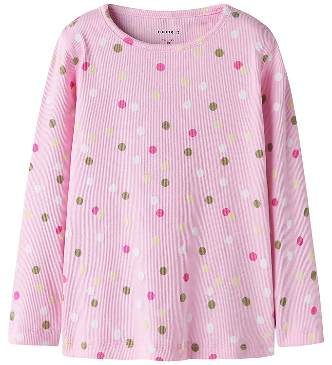 NAME IT Rib Bluse Dottia Pirouette