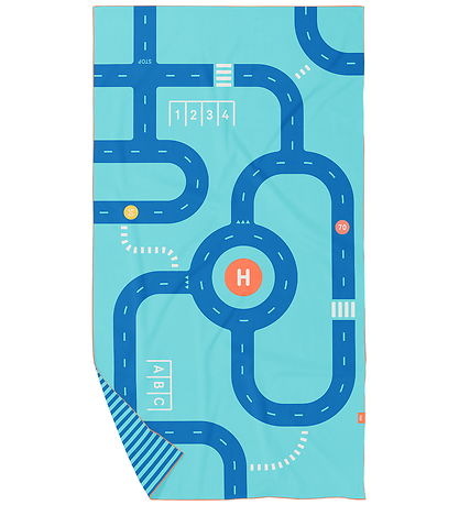 Quut Håndklæde - Play Towel - 180x100 cm - Model Road