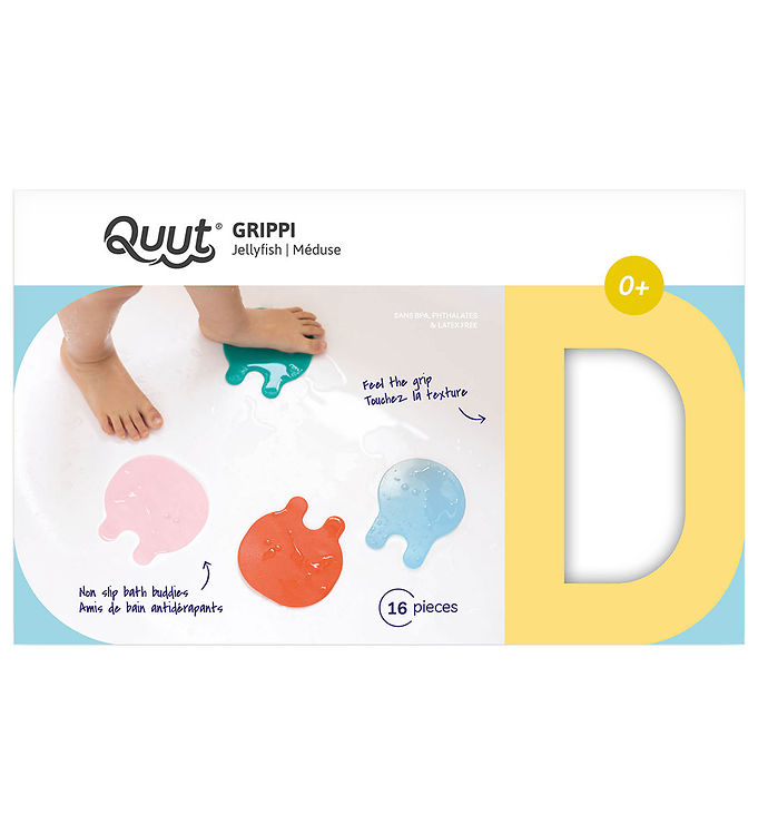 Quut Grippi - Jellyfish - 16 stk - Multi Colours