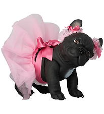 Asi Dukke - 32 cm - Lily The Bulldog - Jubilæumsudgave - Pink Tu