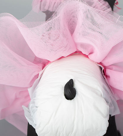 Asi Dukke - 32 cm - Lily The Bulldog - Jubilæumsudgave - Pink Tu