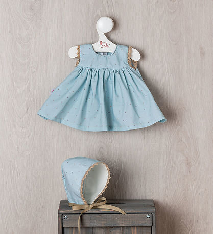 Asi Dukke - 43 cm - Maria - Stars on Blue Background