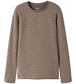 Name it Bluse - NkfLuaja - Brown Lentil
