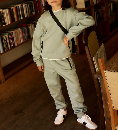 Name it Sweatpants - NkmLeo - Green Milieu
