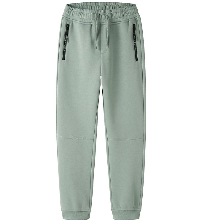 Name it Sweatpants - NkmLeo - Green Milieu