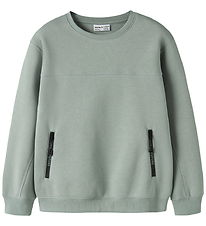 Name it Sweatpants - NkmLeo - Green Milieu