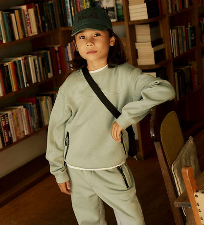 Name it Sweatpants - NkmLeo - Green Milieu