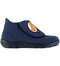 Superfit Hjemmesko - Uld - Happy Octi - Blue
