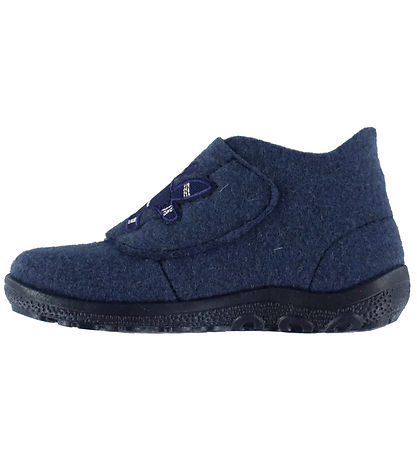 Superfit Hjemmesko - Uld - Happy Octi - Blue