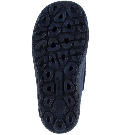 Superfit Hjemmesko - Uld - Happy Octi - Blue
