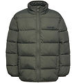Hummel Dynejakke - hmlJR Lightweight - Castor Gray