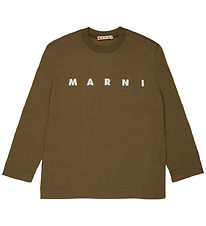 Marni Bluse - Wood Brown