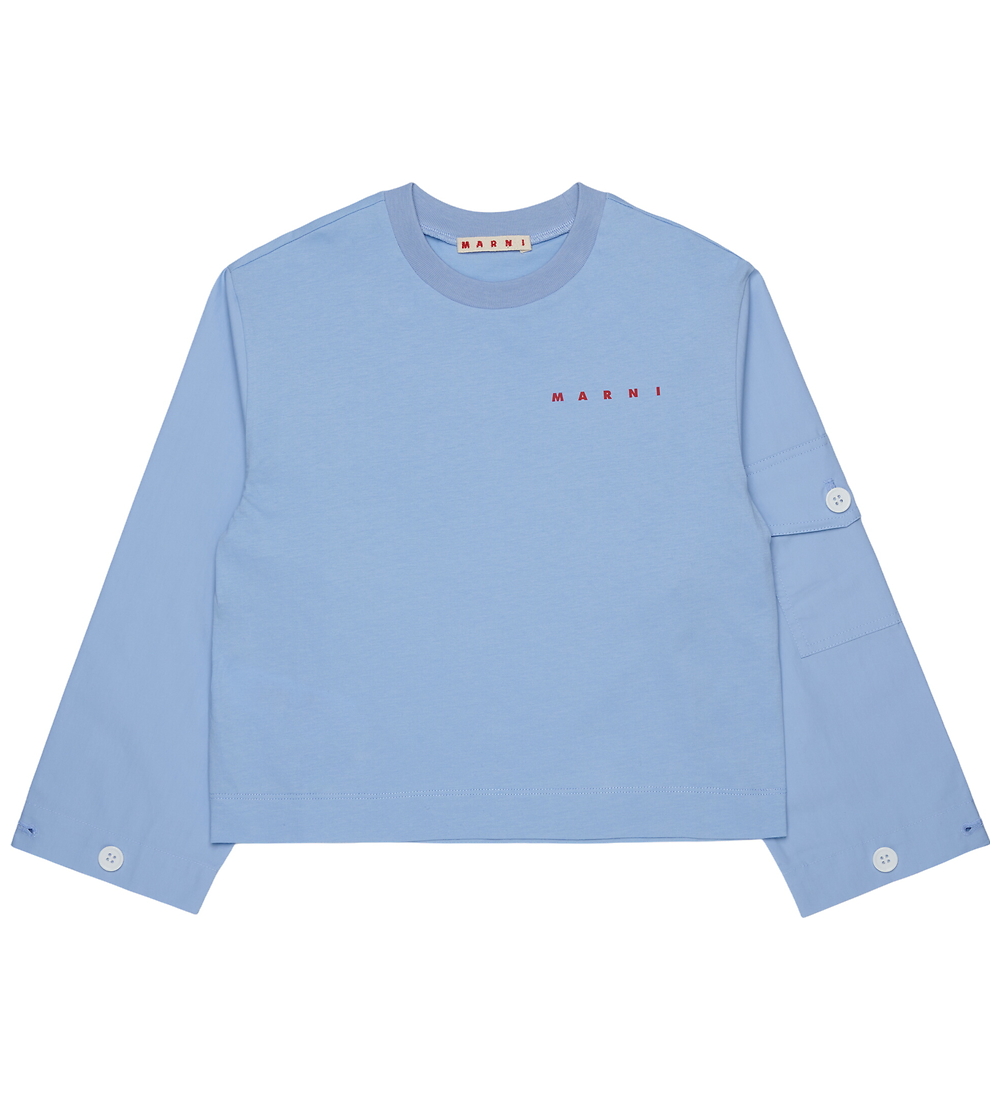 Marni Blouse - Powder Light Blue - Marni - 12 ans 152 - Blouse 140 €