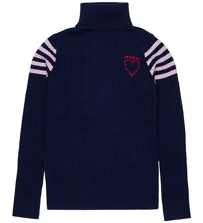Marni Bluse - Strik - Dark Sea Blue