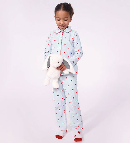 Petit Bateau Pyjama - Marshmallow/Multico