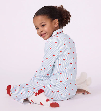 Petit Bateau Pyjama - Marshmallow/Multico