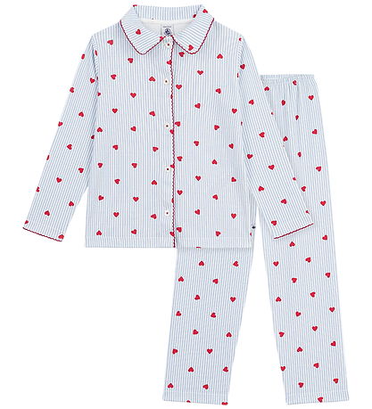 Petit Bateau Pyjama - Marshmallow/Multico