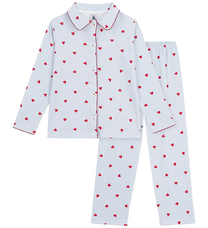 Petit Bateau Pyjama - Marshmallow/Multico