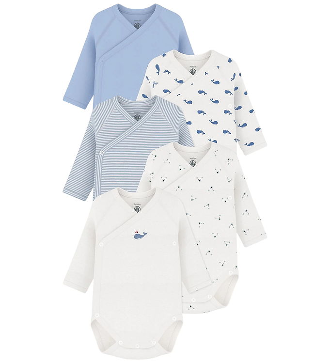 Petit Bateau Bodyer l/æ - 5-Pak - Variante