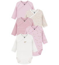 Petit Bateau Body l/æ - 5-Pak - Variente