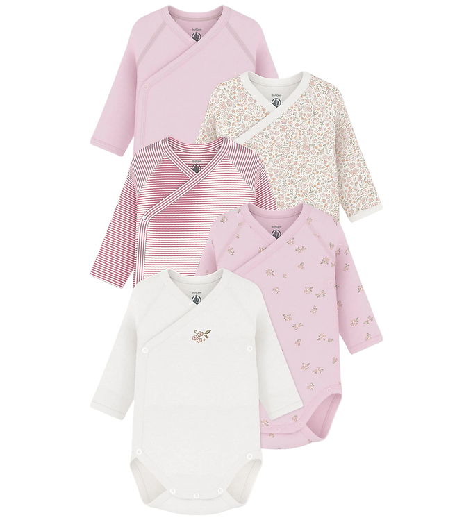 Petit Bateau Body l/æ - 5-Pak - Variente