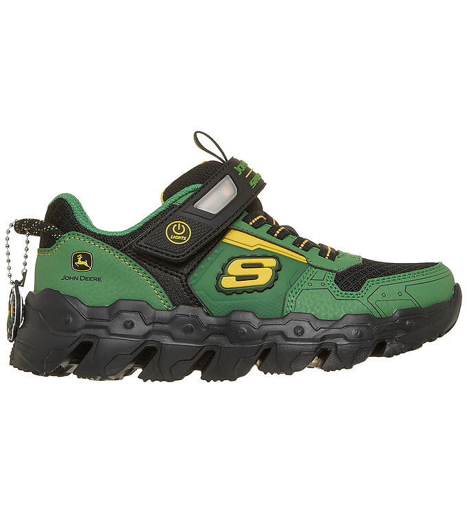 Skechers Sko m. Lys - Mega-Flex Lite-Dozer-Brights - John Deere