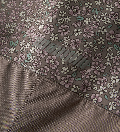 Name it Softshelldragt m. Fleece - NmfAlfa08 - Brown Lentil/Flow