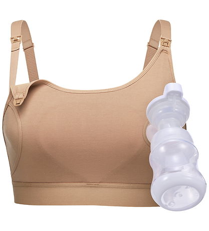 Momcozy Håndfri Pumpende BH - Medium - Natural