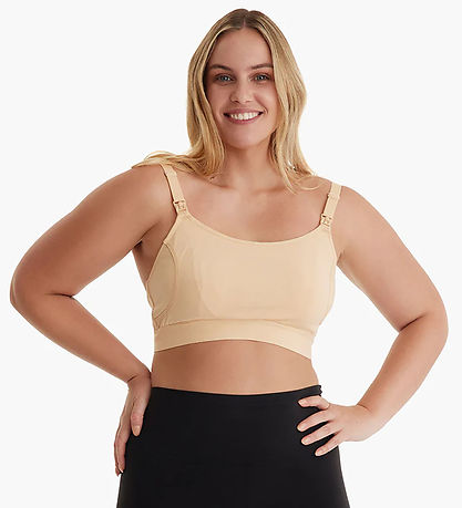 Momcozy Håndfri Pumpende BH - Medium - Natural