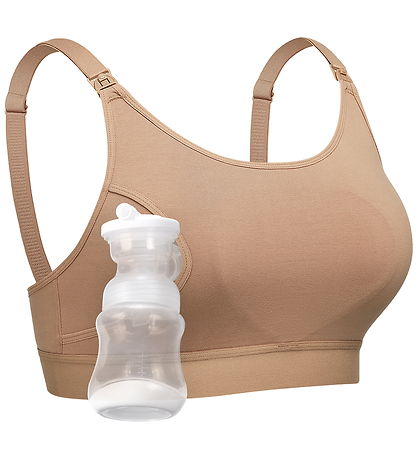 Momcozy Håndfri Pumpende BH - Medium - Natural
